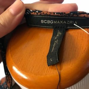 BCBGMaxAzria Dresses - Noely BCBG Copper Printed Dress BCBGMaxAzria Dresses - Noely BCBG Copper Printed Dress